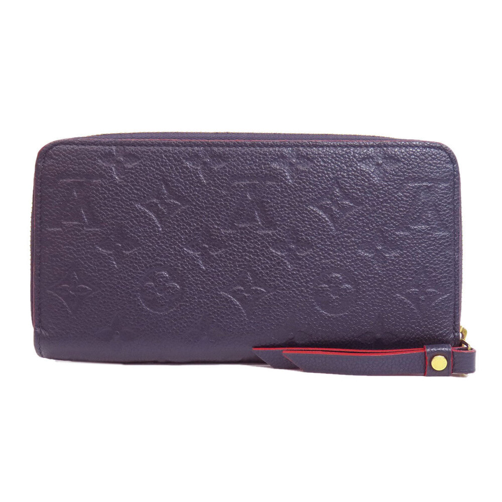 Louis Vuitton Zippy Wallet Wallet Long Empreinte Black